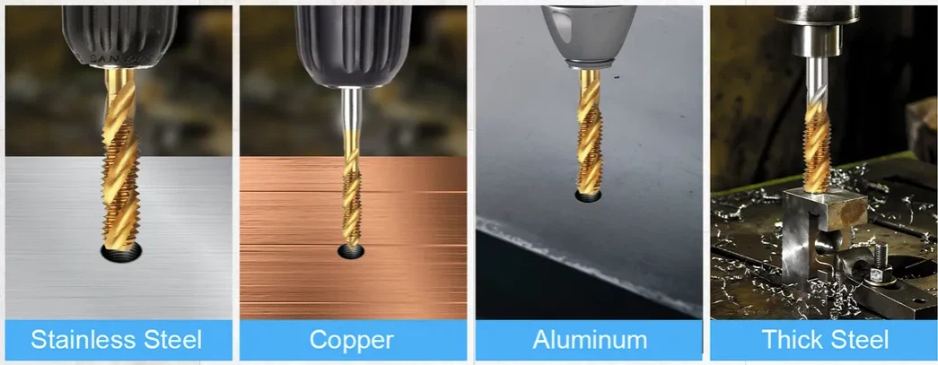 Thread Taps For Different Materials Thread Taps For Different Materials